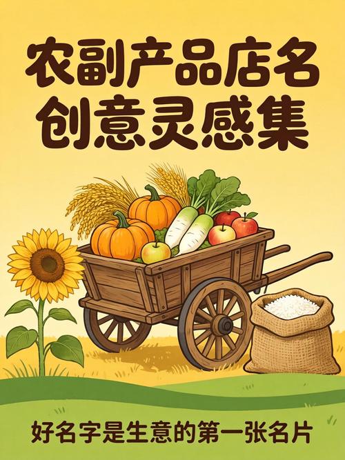 农副产品店名创意灵感集 让店名传递自然与健康的味道